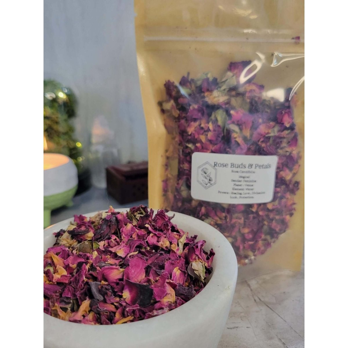 Rose Buds & Petals 1oz -Herbs & Spices