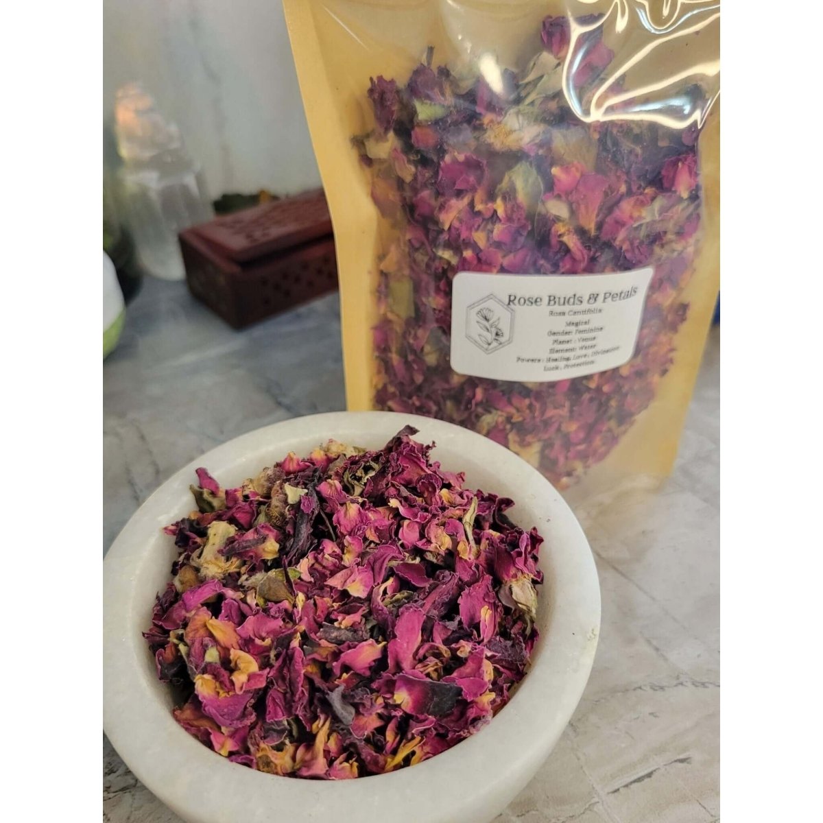 Rose Buds & Petals 1oz -Herbs & Spices