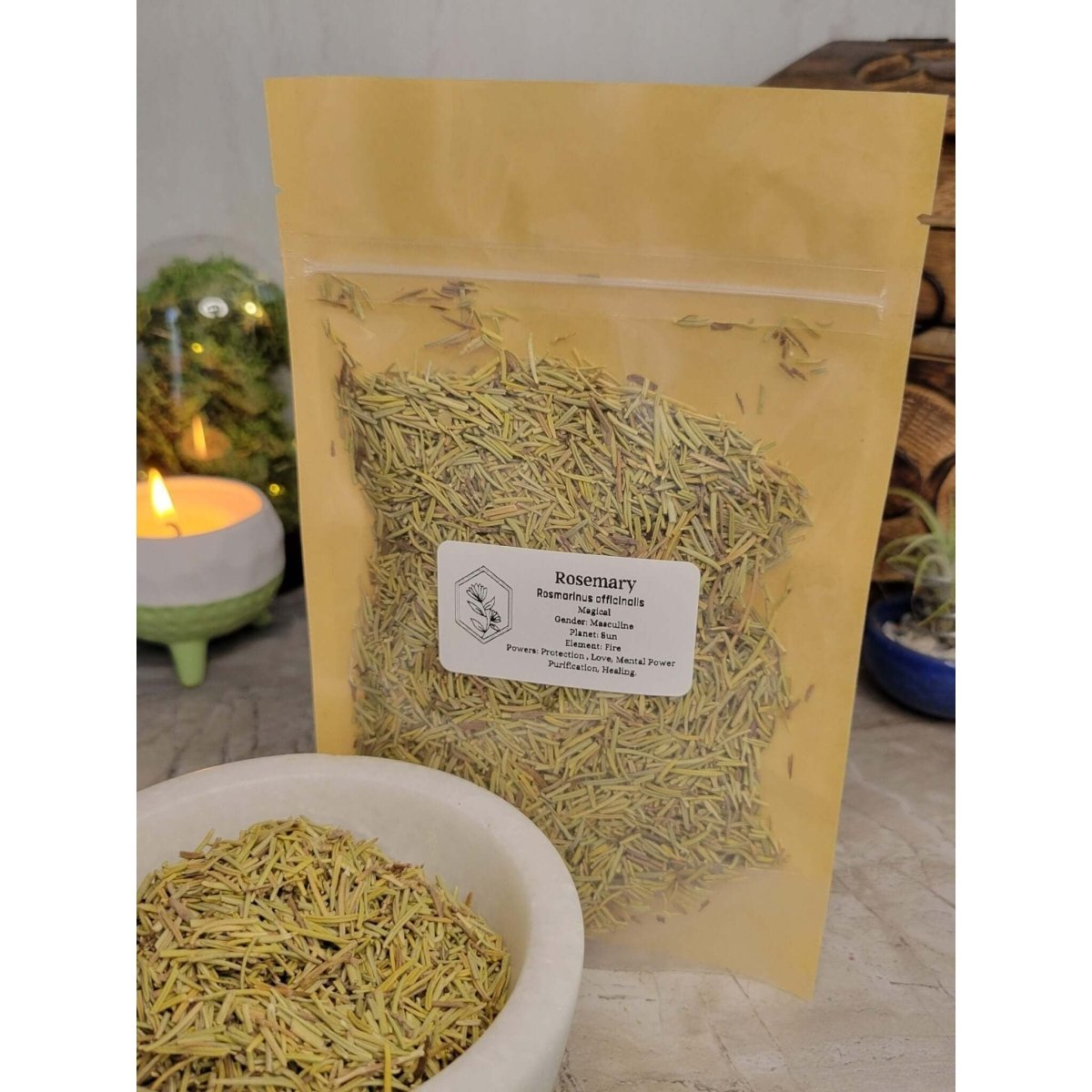 Rosemary, Whole, 1oz -Herbs & Spices