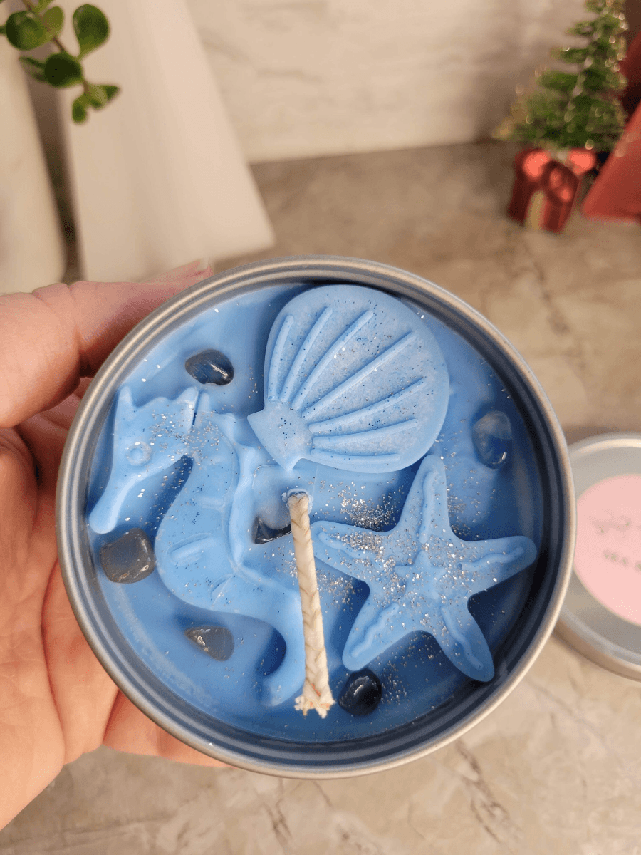 Sea Breeze candle Tropical Breeze Sea candle 8 oz -Candles