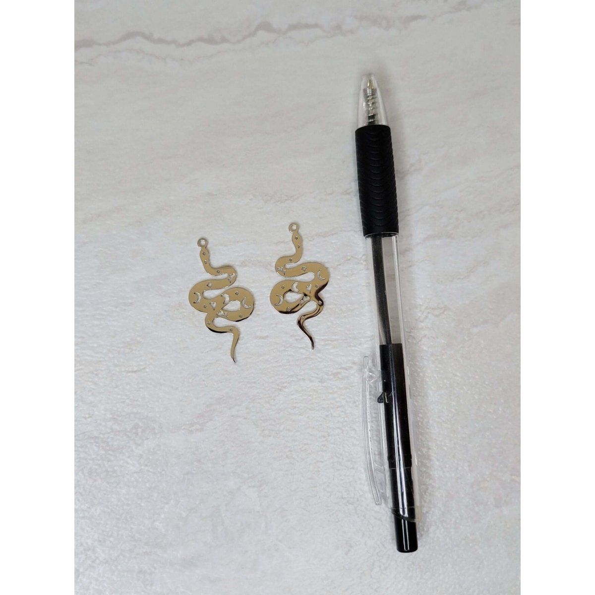 Snake Charms magic Snake Pendants Jewelry making Witchy Charms -Charms & Pendants