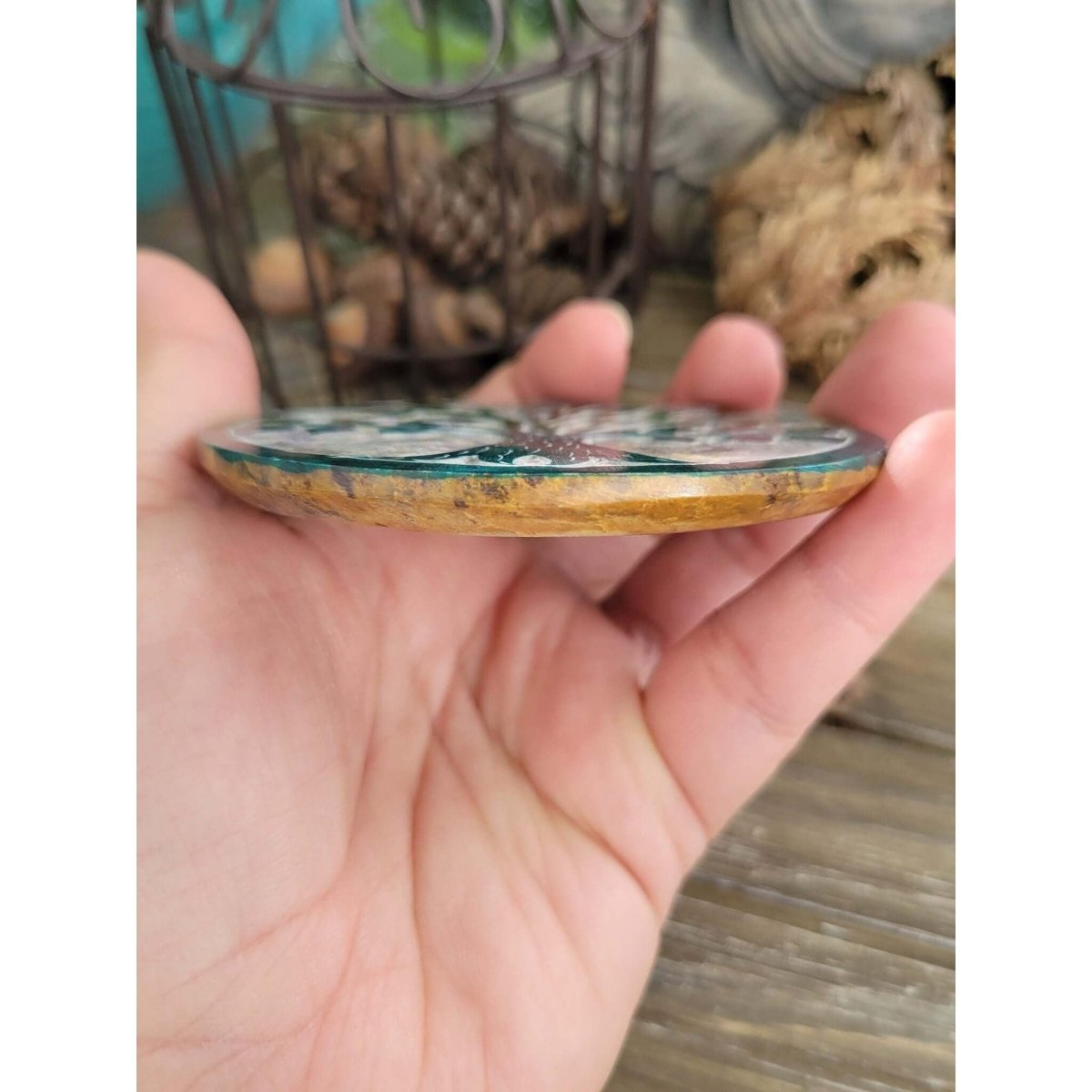 Soapstone Tree Of Life Incense Burner -