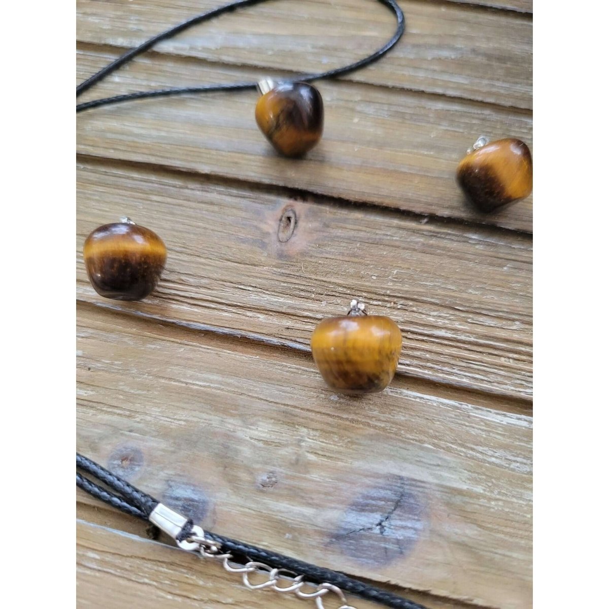 Tiger's Eye Pendants, Apple Crystal Pendant, Crystal Healing Pendants -crystal pendant