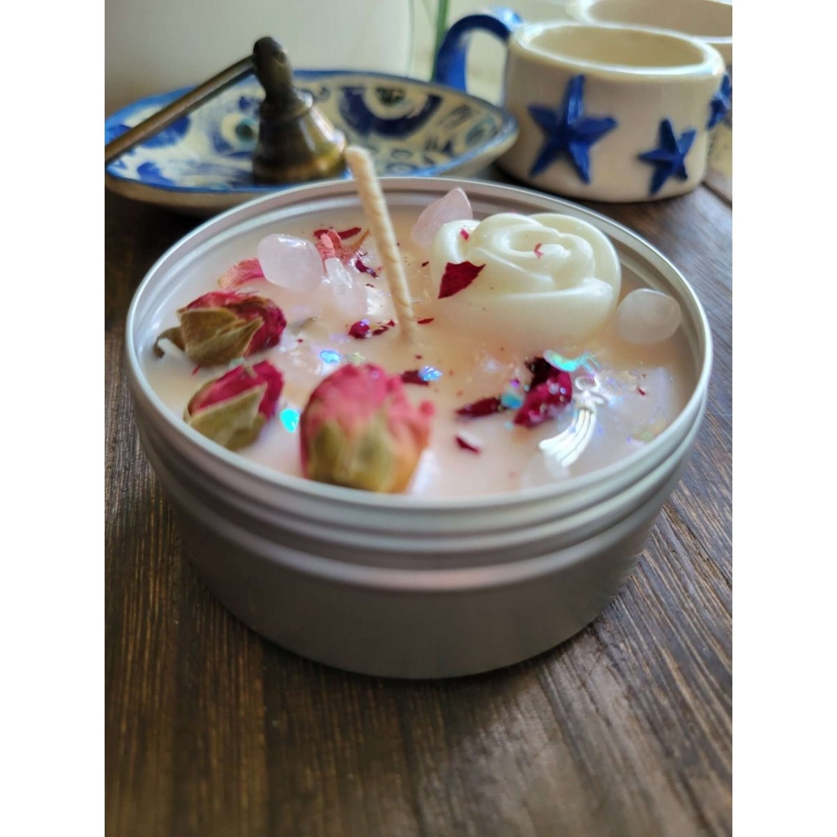 Tin Jar Soy Candle Intention candle -Candles