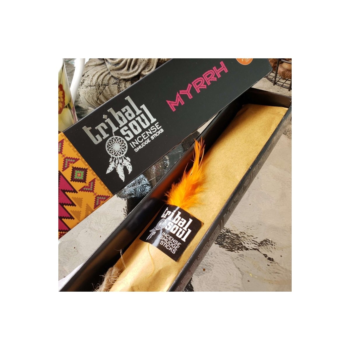 Tribal Soul Incense Sticks, Palo Santo, White Copal Stick Incense ,Smudge Sticks , Altar Incense -