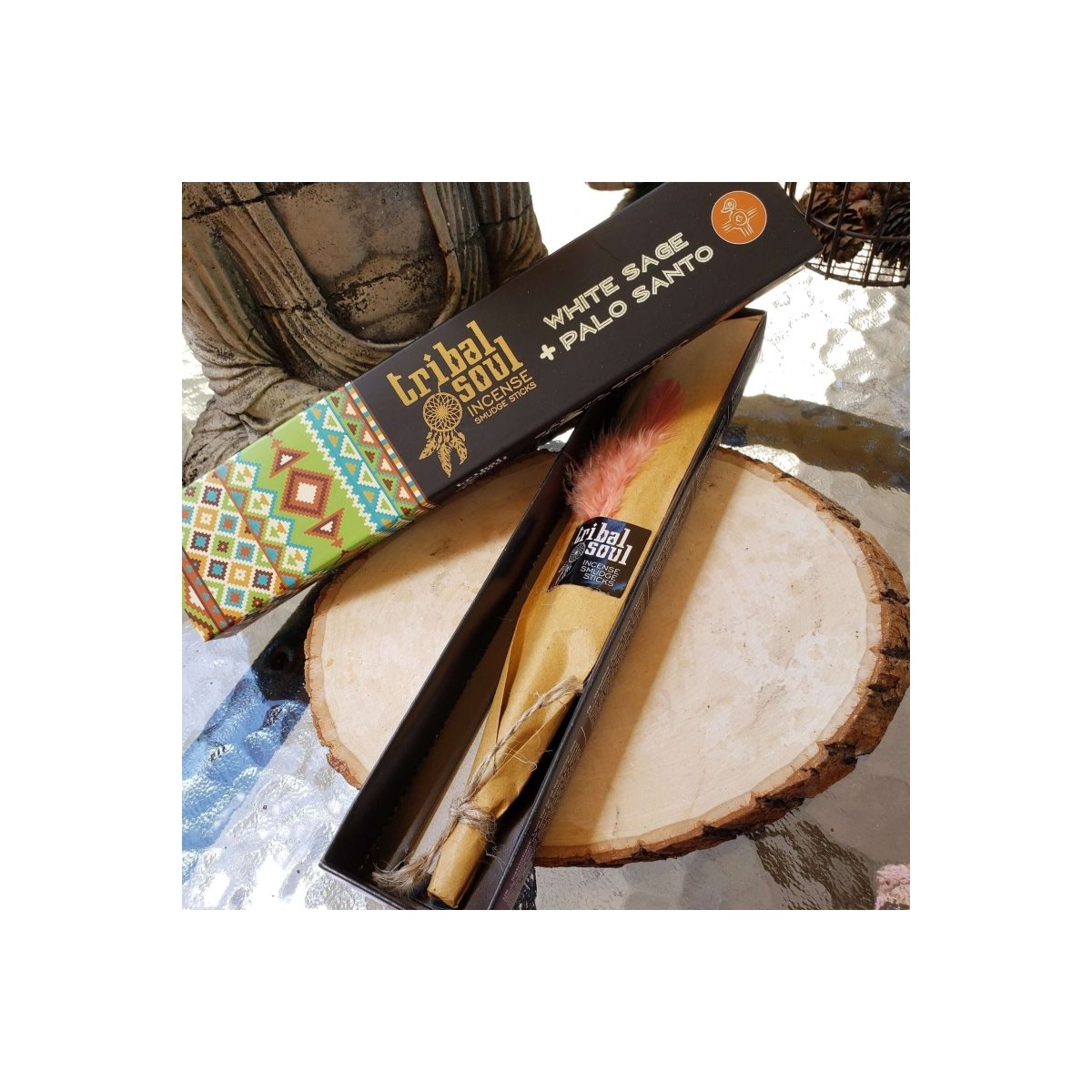 Tribal Soul Incense Sticks, Palo Santo, White Copal Stick Incense ,Smudge Sticks , Altar Incense -