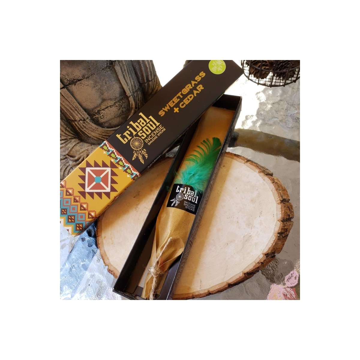 Tribal Soul Incense Sticks, Palo Santo, White Copal Stick Incense ,Smudge Sticks , Altar Incense -