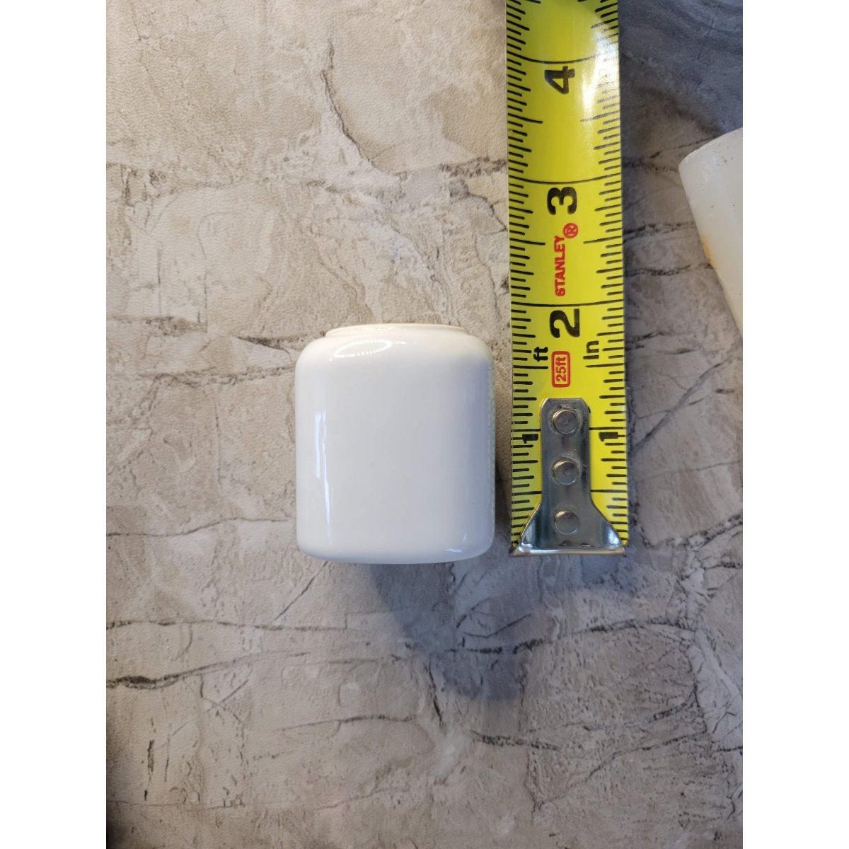 White Taper candle Holder, Ceramic handmade candle holder -