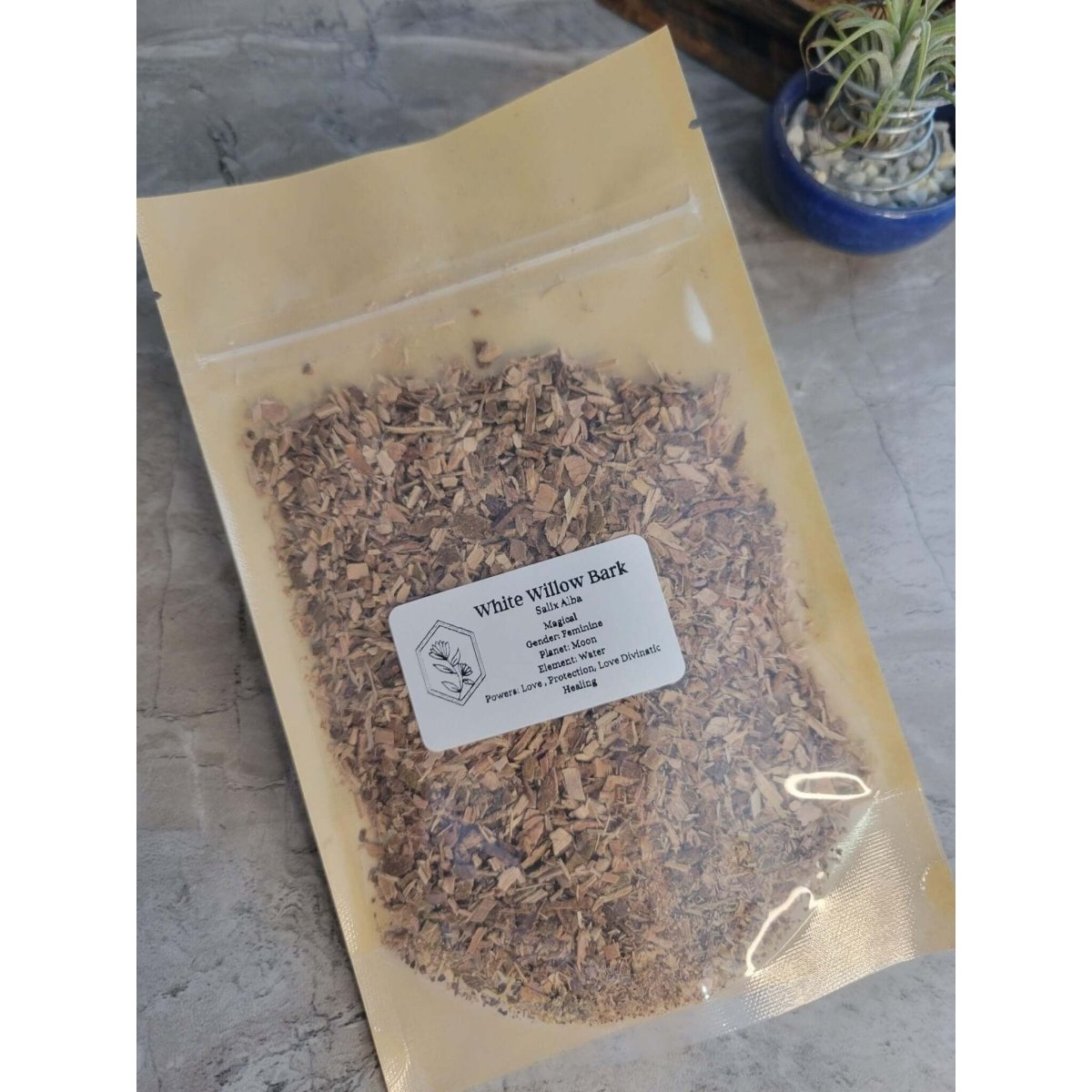 White Willow Bark, Cut & Sifted 1oz -Herbs & Spices