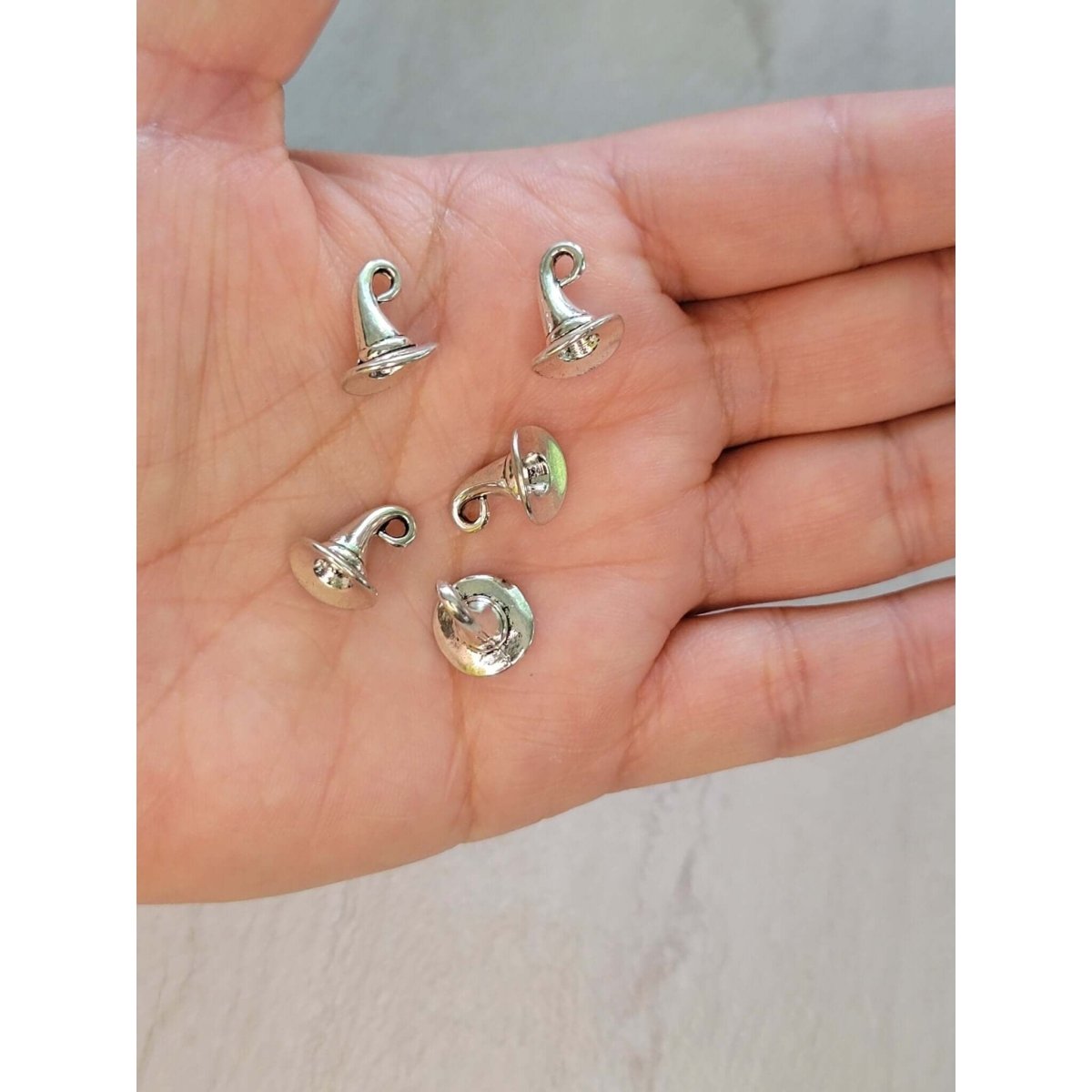 Witch Hat pendant, Witch hat jewelry making -Jewelry Making Kits