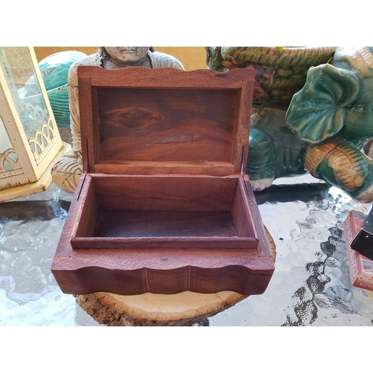 Wood Box, Tarot Box, Runes, Crystals, Witch Altar, Tree of Life Box -