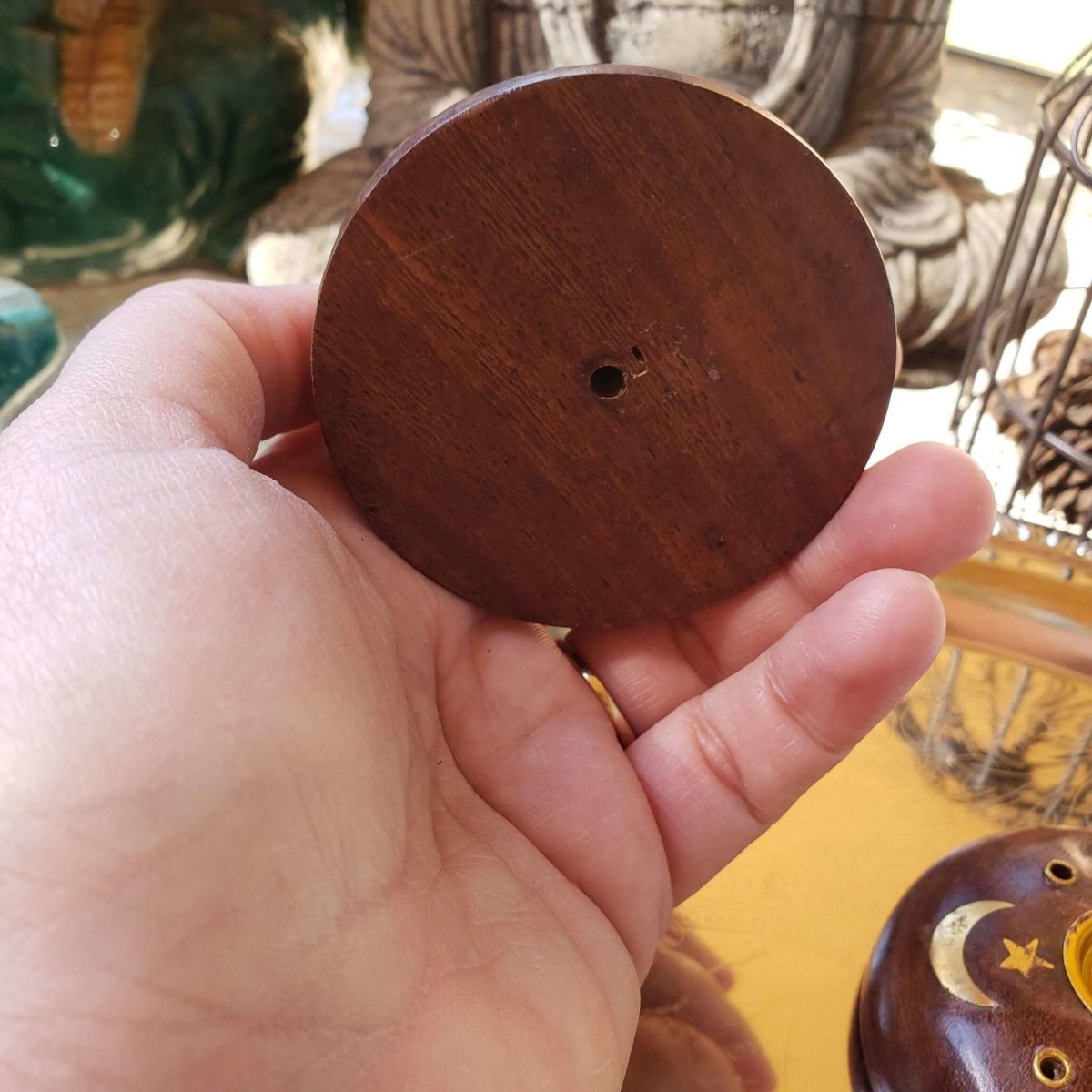 Wood Stick/Cone Burner Celestial/Incense Holder -