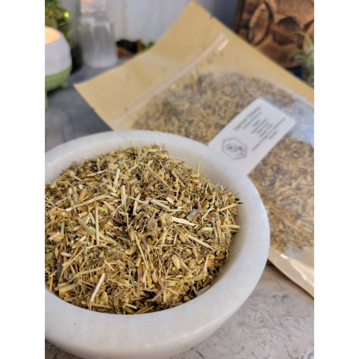 Yarrow Flower, Cut & Sifted 1oz -Herbs & Spices