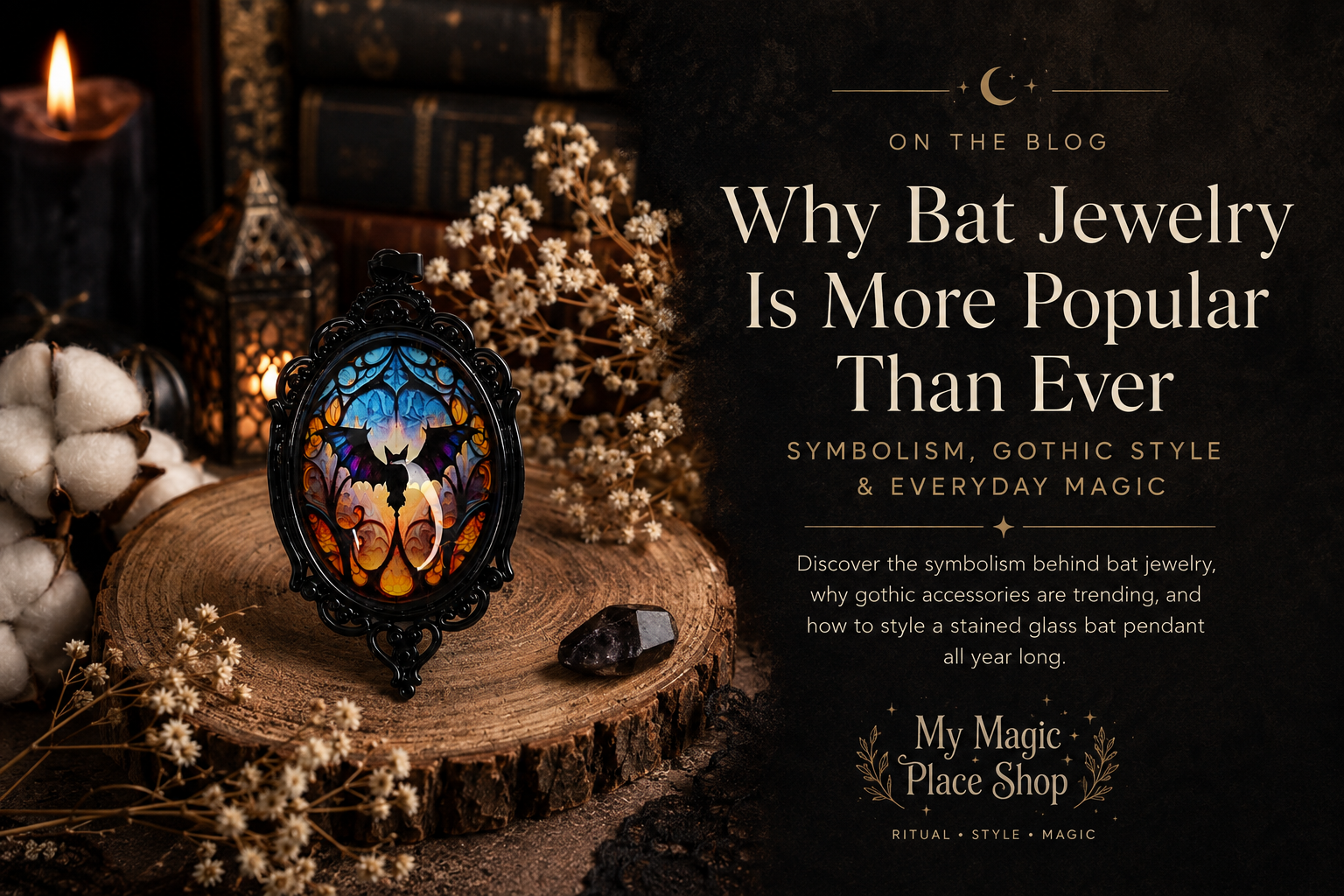 Why Bat Jewelry Is More Popular Than Ever: Symbolism, Gothic Style &amp; Everyday Magic