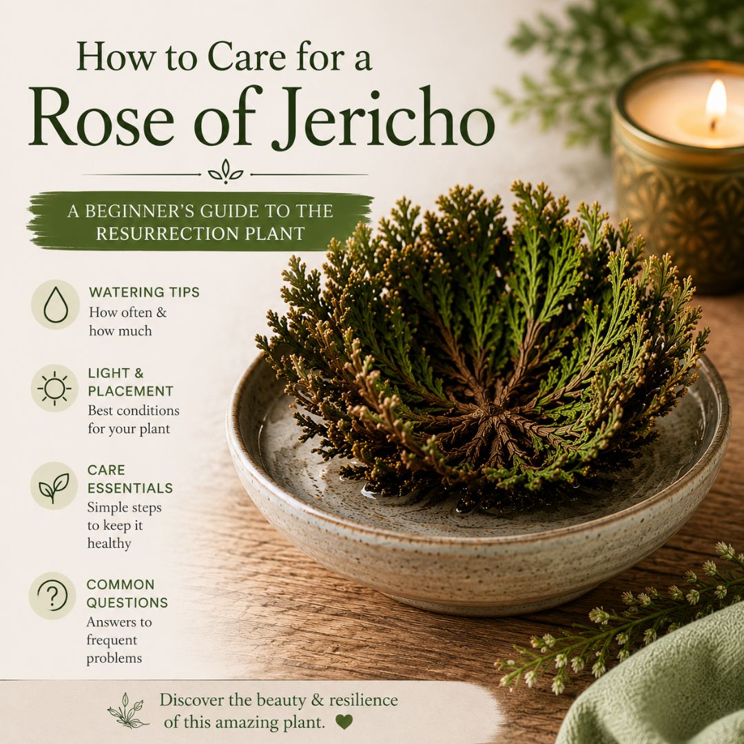 How to Care for a Rose of Jericho: A Beginner's Guide to the Resurrection Plant