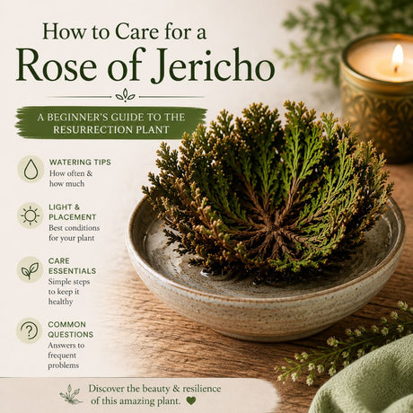 How to Care for a Rose of Jericho: A Beginner's Guide to the Resurrection Plant