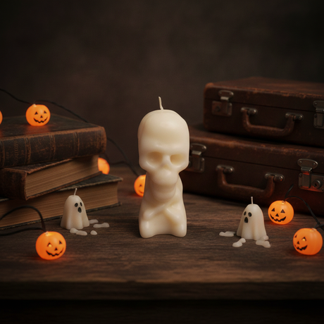 Skull Candles: A Unique Addition to Halloween Décor and Gothic Home Style