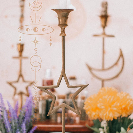 METAL CANDLE HOLDER
