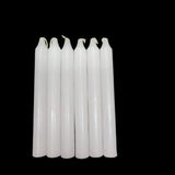 White 6-Inch Spell Candle - Pack of 6 Candles