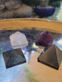 Hand Polished Quartz Pyramid (25mm-30mm), Energy Amplification
