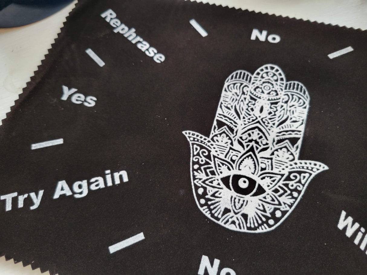 Hand of Compassion Pendulum Mat 8"x12"