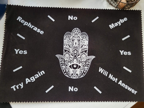 Hand of Compassion Pendulum Mat 8"x12"