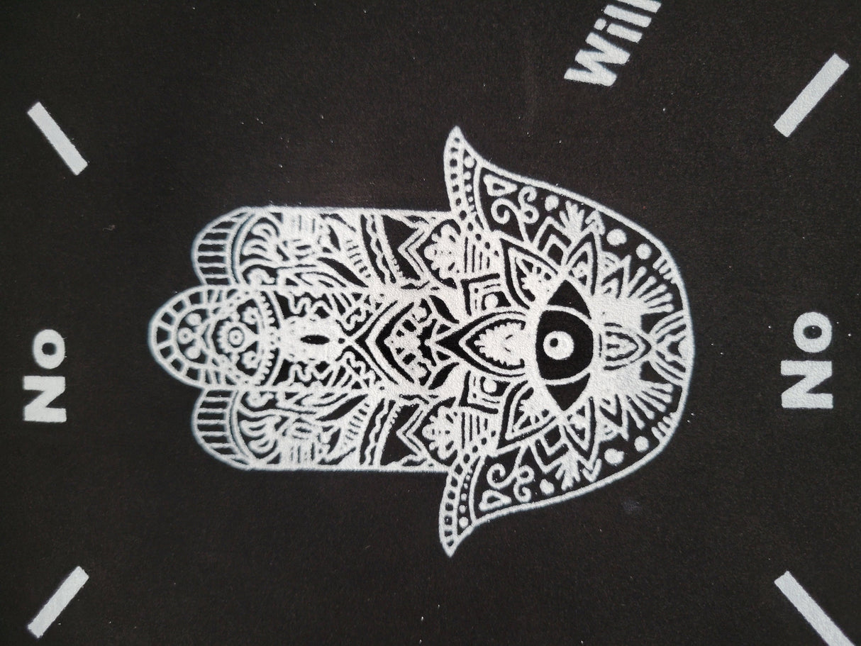 Hand of Compassion Pendulum Mat 8"x12"