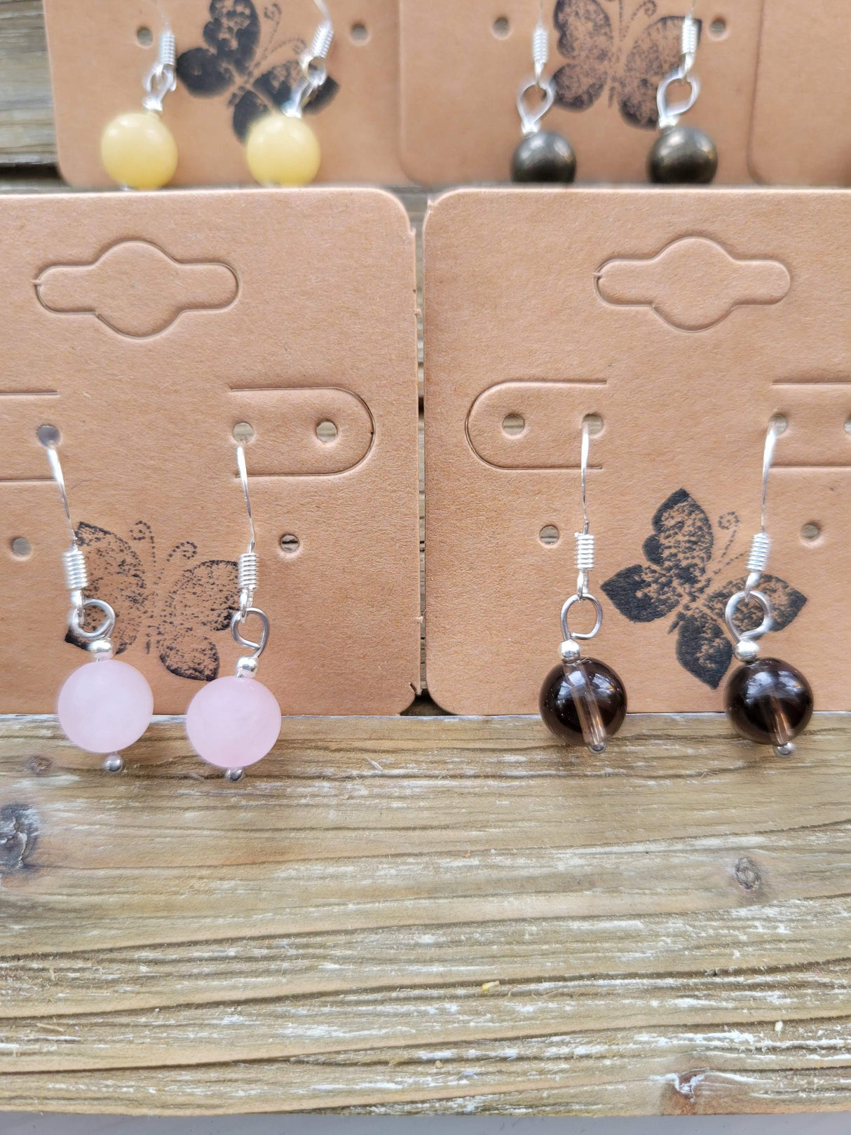 New Crystal Earrings ! Drop Earrings Beads, Gemstones Jewelry