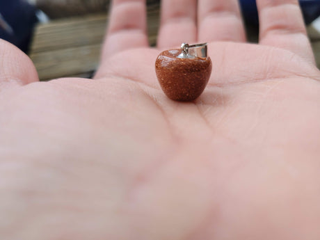 Apple Pendants Goldstone Pendants