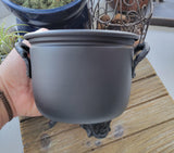 Black Metal Cauldron Burner: Altar Decoration, Incense Smudging