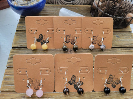 New Crystal Earrings ! Drop Earrings Beads, Gemstones Jewelry