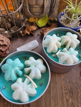 Soy Candles with Crystal chips 8 oz ,Aromatherapy/Candle - Handmade Tin Jar