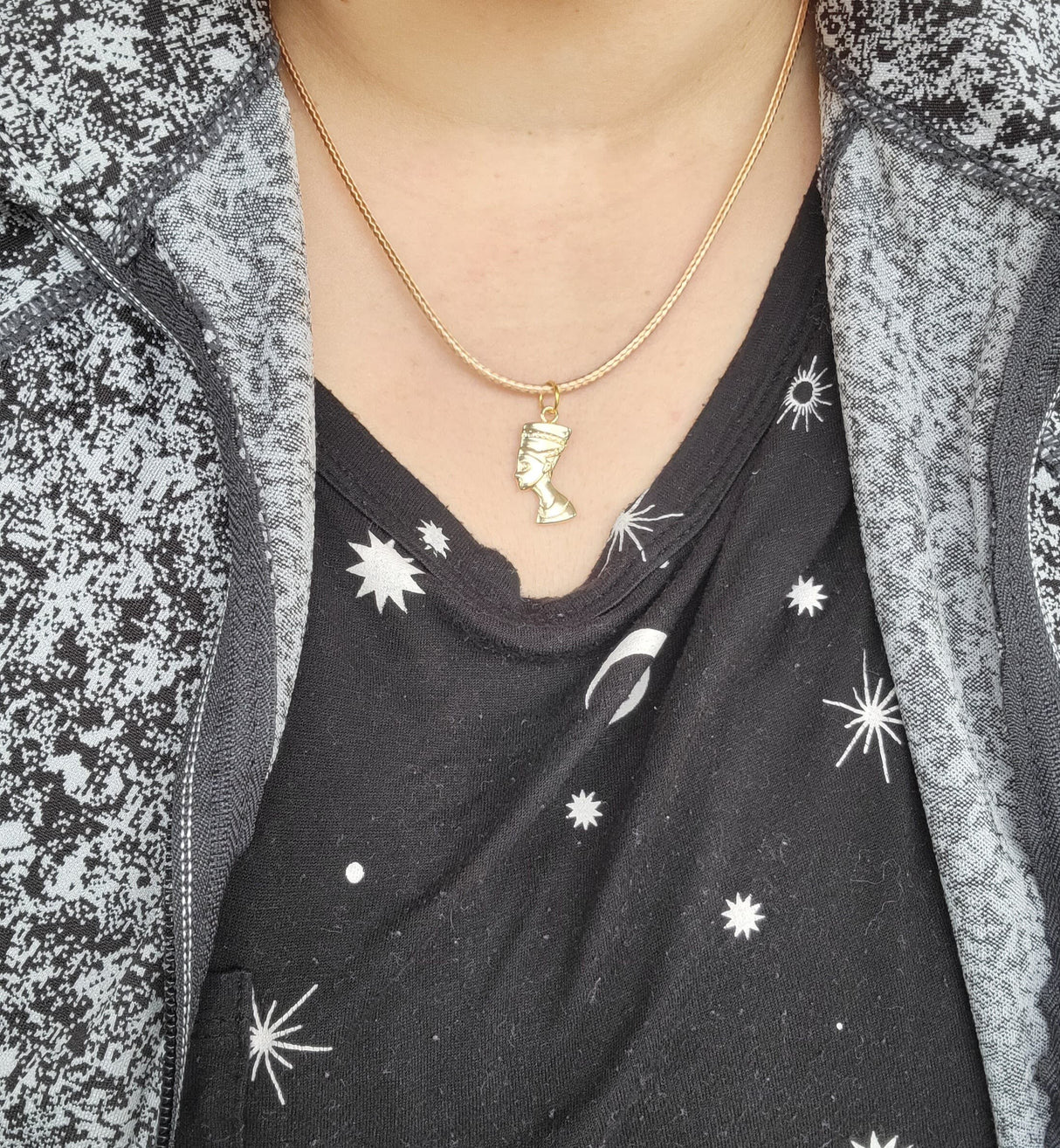 Protection Charm / Queen Nefertiti Talisman/ Protection Jewelry