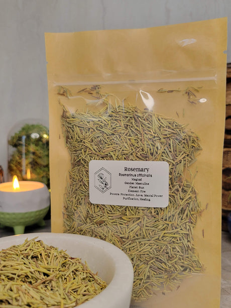 Rosemary, whole, 1oz magical herbs, decoration herbs