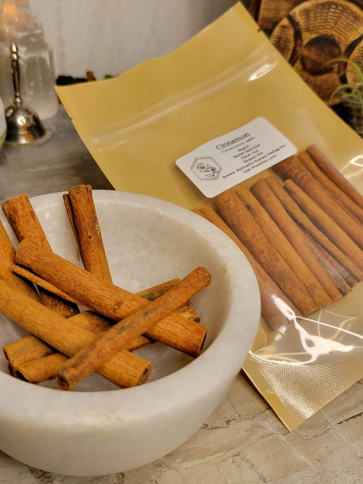 Cinnamon sticks, 2 3/4" 1oz, magical herbs, decoration herbs