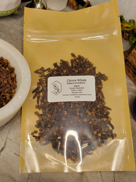 Cloves, whole 1oz, magical herbs, decoration herbs