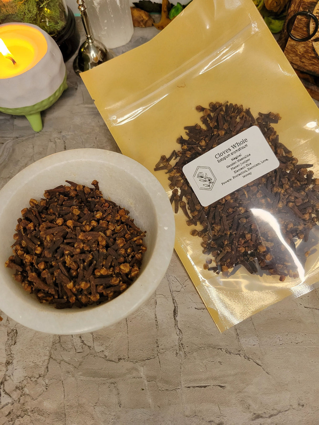 Cloves, whole 1oz, magical herbs, decoration herbs