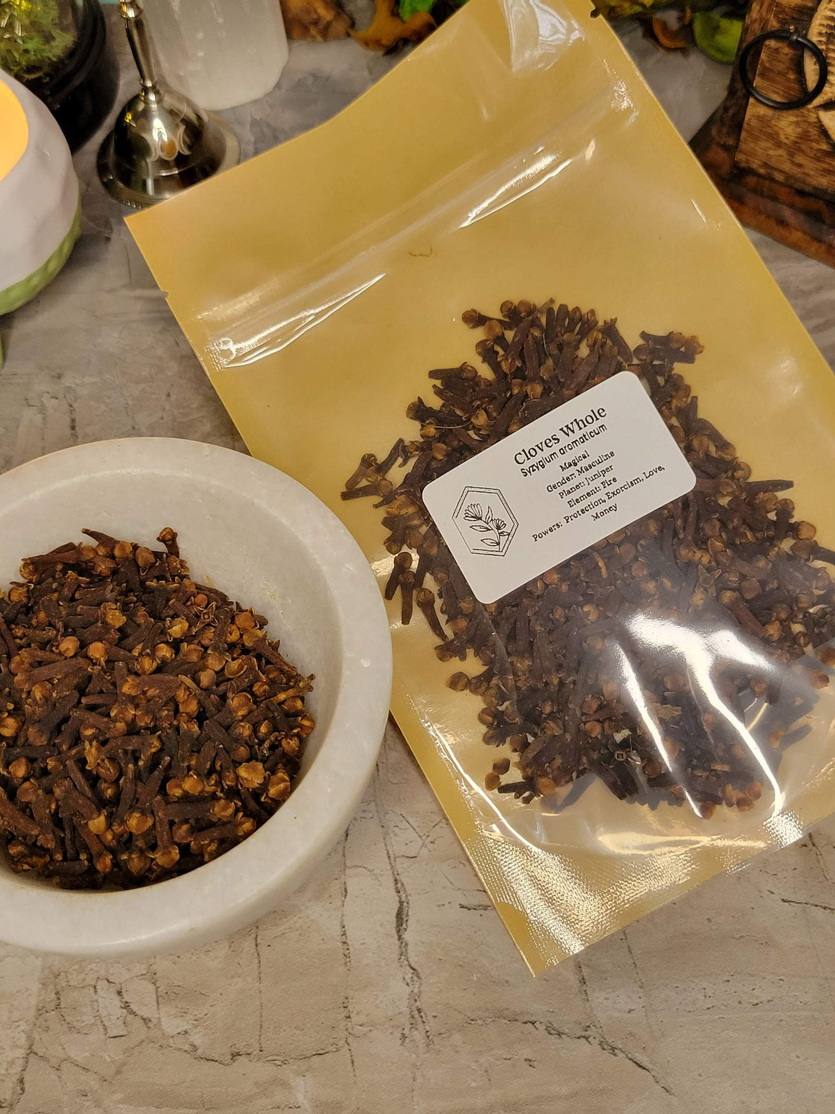 Cloves, whole 1oz, magical herbs, decoration herbs