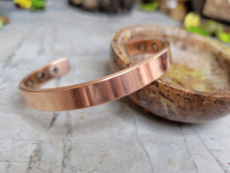 Magnetic Copper Bracelet Pentagram Bracelets Tree of Life Triple Moon Pentacle Elephant Bracelets