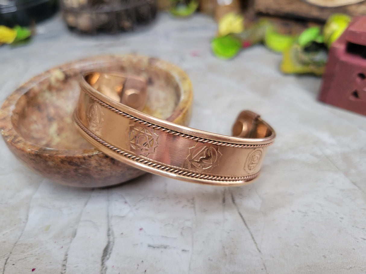 Magnetic Copper Bracelet Pentagram Bracelets Tree of Life Triple Moon Pentacle Elephant Bracelets