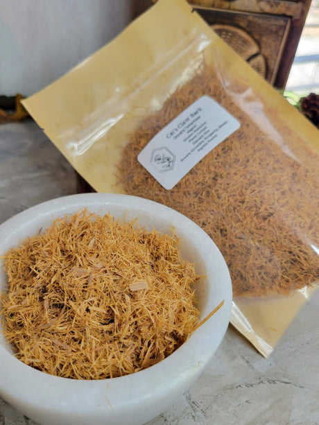 Cats claw bark, cut & sifted 1oz, decoration herbs , magical herbs