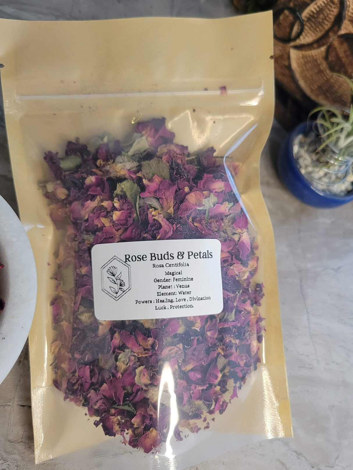 Rose Buds & Petals 1oz, dried flowers, decoration flower, magical flowers