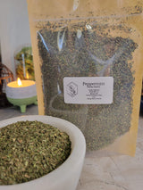Peppermint, cut & sifted 1oz, decoration herbs, magical herbs