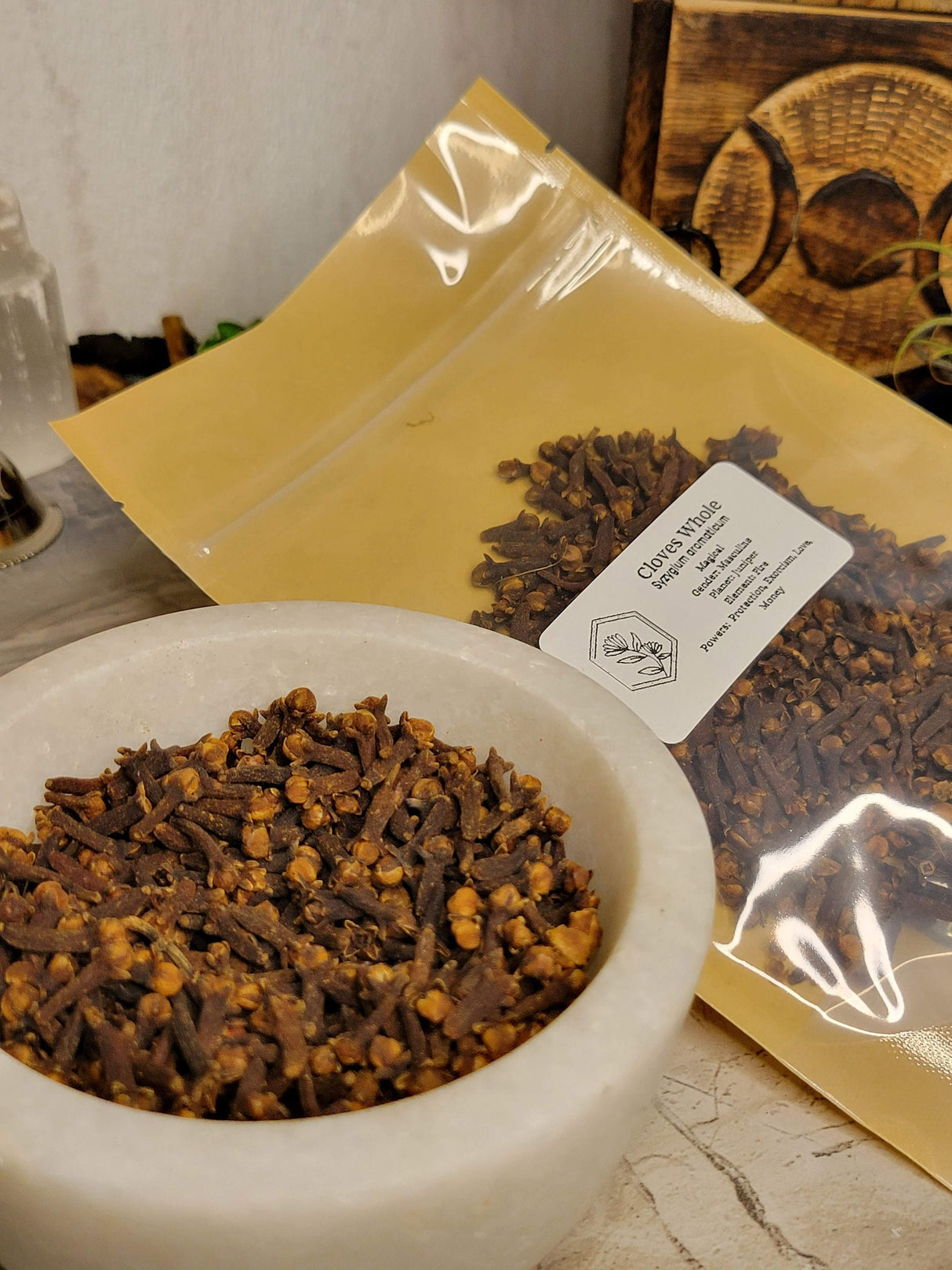 Cloves, whole 1oz, magical herbs, decoration herbs