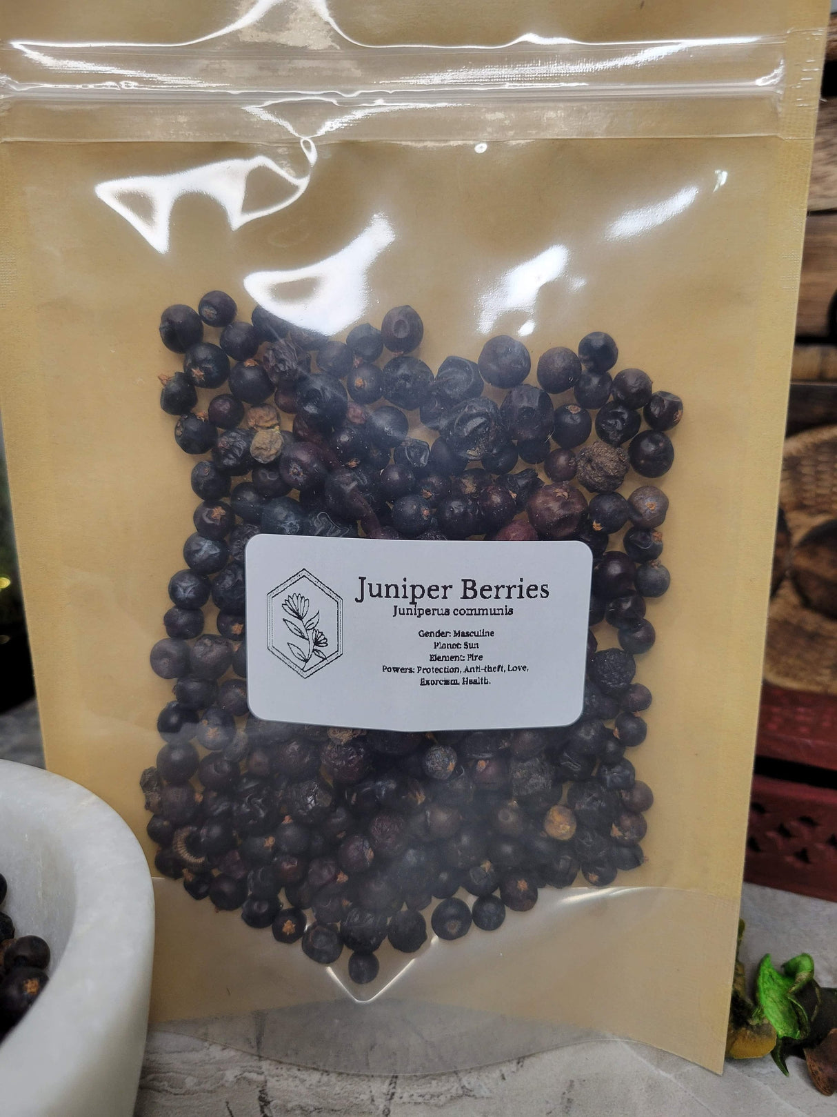 Juniper berries 1 oz decoration herbs, magical herbs