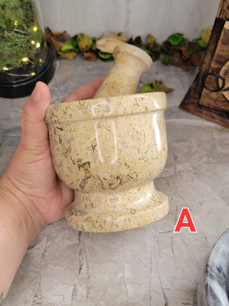 Mortar and pestle set, apothecary set