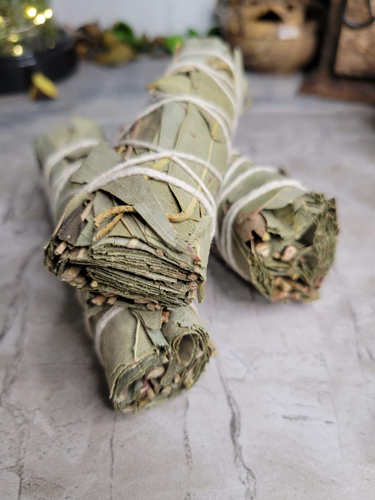 Eucalyptus smudge stick - 4"