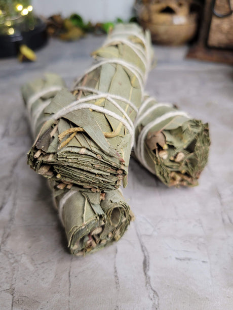 Eucalyptus smudge stick - 4"