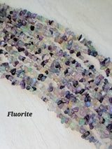 Gemstone Chip Bead Strand: Natural Crystal Necklace Jewelry Making