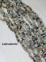 Gemstone Chip Bead Strand: Natural Crystal Necklace Jewelry Making
